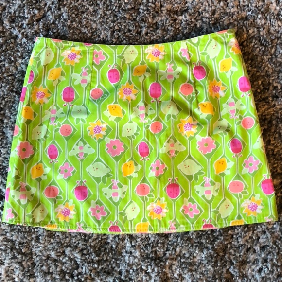 Lilly Pulitzer mini skirt - Picture 2 of 5
